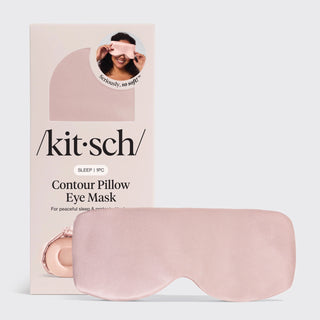 Contour Pillow Eye Mask - Pink