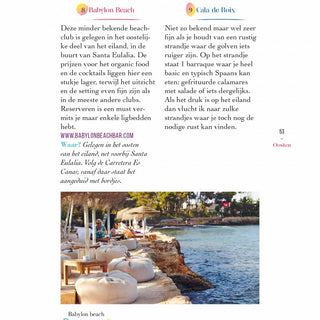 Boek: I Never Believed In Love At First Sight Until I Saw Ibiza