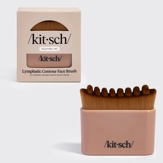 Lymphatic Contour Face Brush - pink