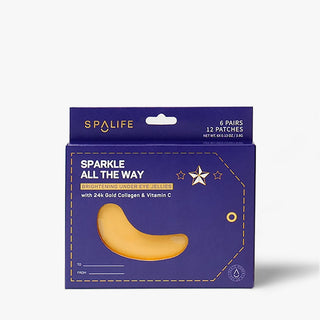Eye patches - Sparkle all the way - 24K gold