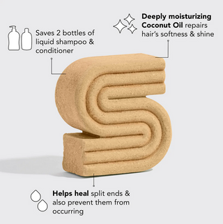 Moisturizing Solid Shampoo - Coconut oil