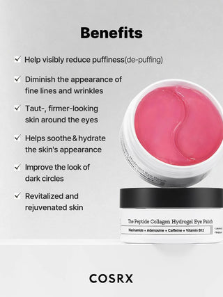 Cosrx - The Peptide Collagen Hydrogel Eye Patches