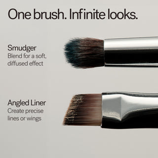 Angled Line + Smudge Brush