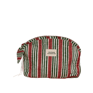 Toilettasje makeup Framboos-groen