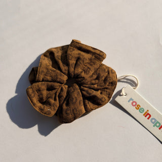 Scrunchies van organic stof