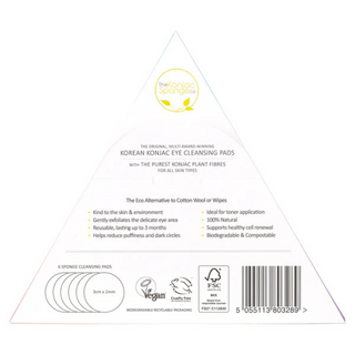 Konjac Eye Cleansing pads