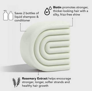 Voluminizing solid conditioner - rosemary & biotin