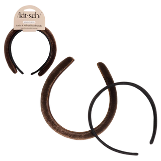 Satin & Velvet Headbands (2stuks)