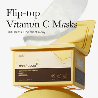 Medicube - Deep Vita C Daily Quick Face Sheet Masks