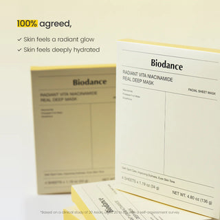 Biodance - Niacinamide Face Sheet mask