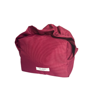 Waterdichte bordeaux toilettas - Bio'ty Lab