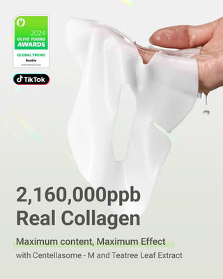 Sungboon Editor - Deep Collagen Cica Teatree Soothing Mask (gevoelige huid)