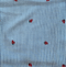 Blauw wit gestreept