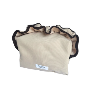 Waterdichte toilettas cappuccino-beige - Bio'ty Lab